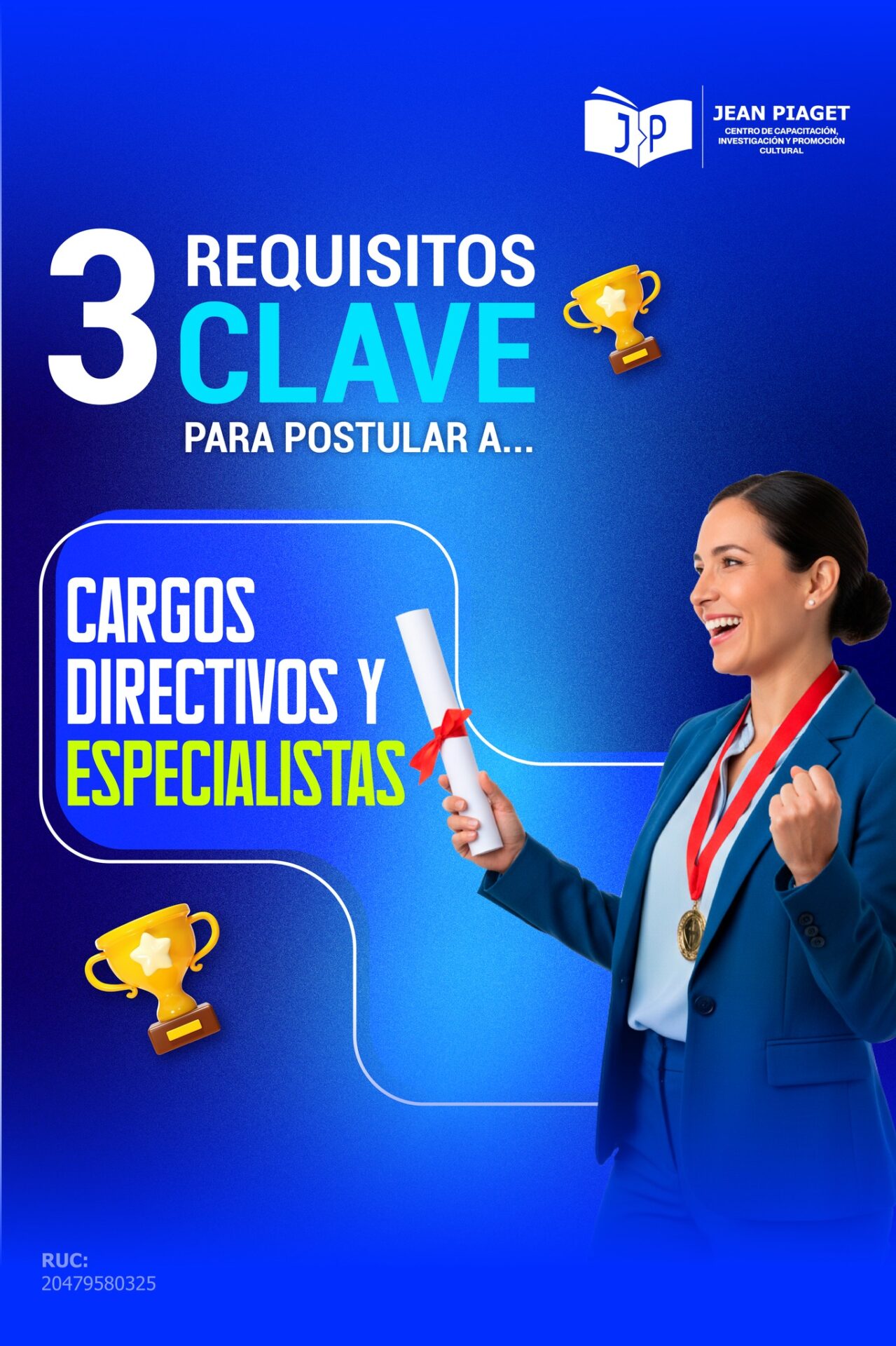 🎯 ¿Listo para postular a un cargo directivo o especialista?